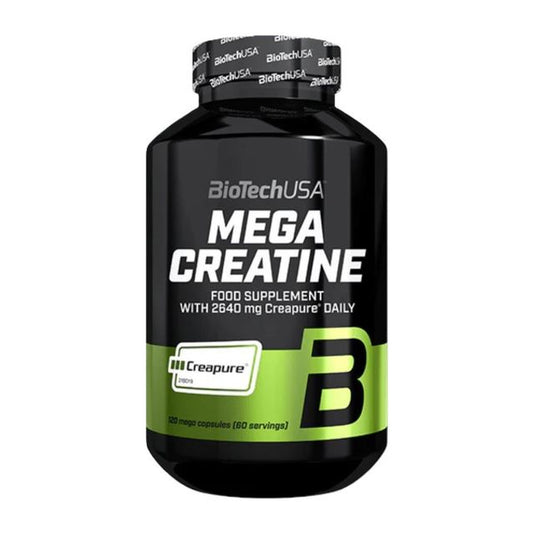 BioTechUSA Mega Creatine - 120 mega caps