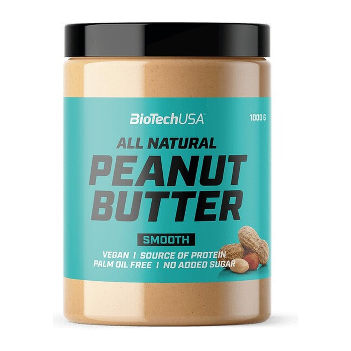BioTechUSA Peanut Butter, Smooth - 1000g