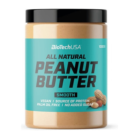 BioTechUSA Peanut Butter, Smooth - 1000g