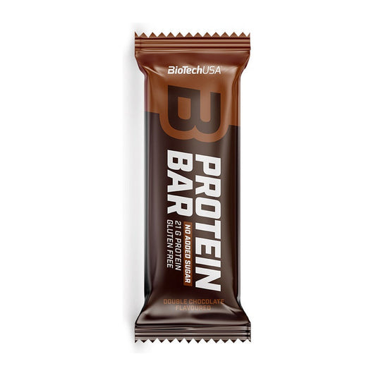 BioTechUSA Protein Bar, Double Chocolate - 16 x 70g