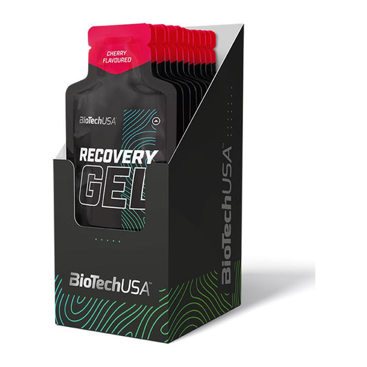 BioTechUSA Recovery Gel, Cherry - 12 x 40g
