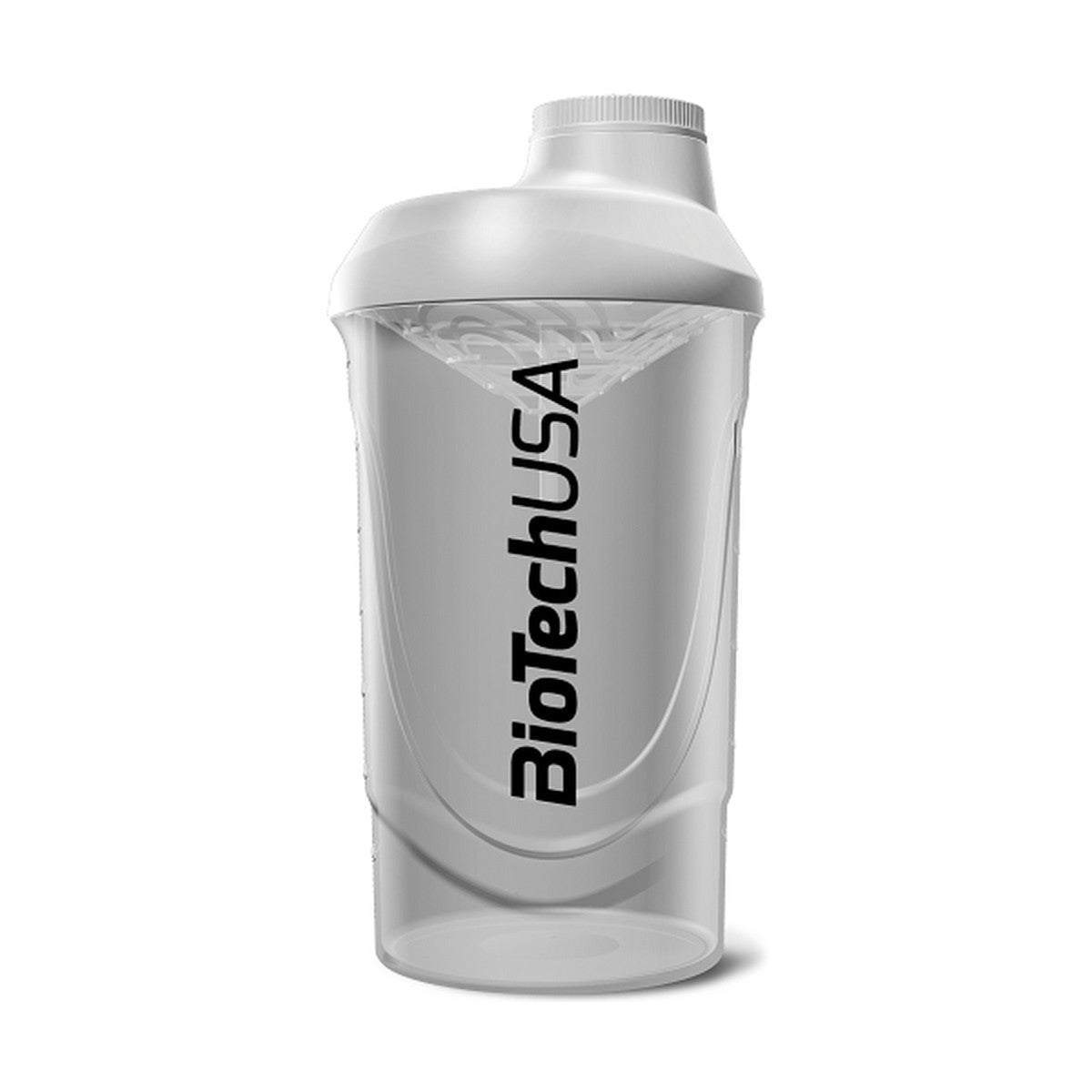 BioTechUSA Shaker, White - 600 ml.