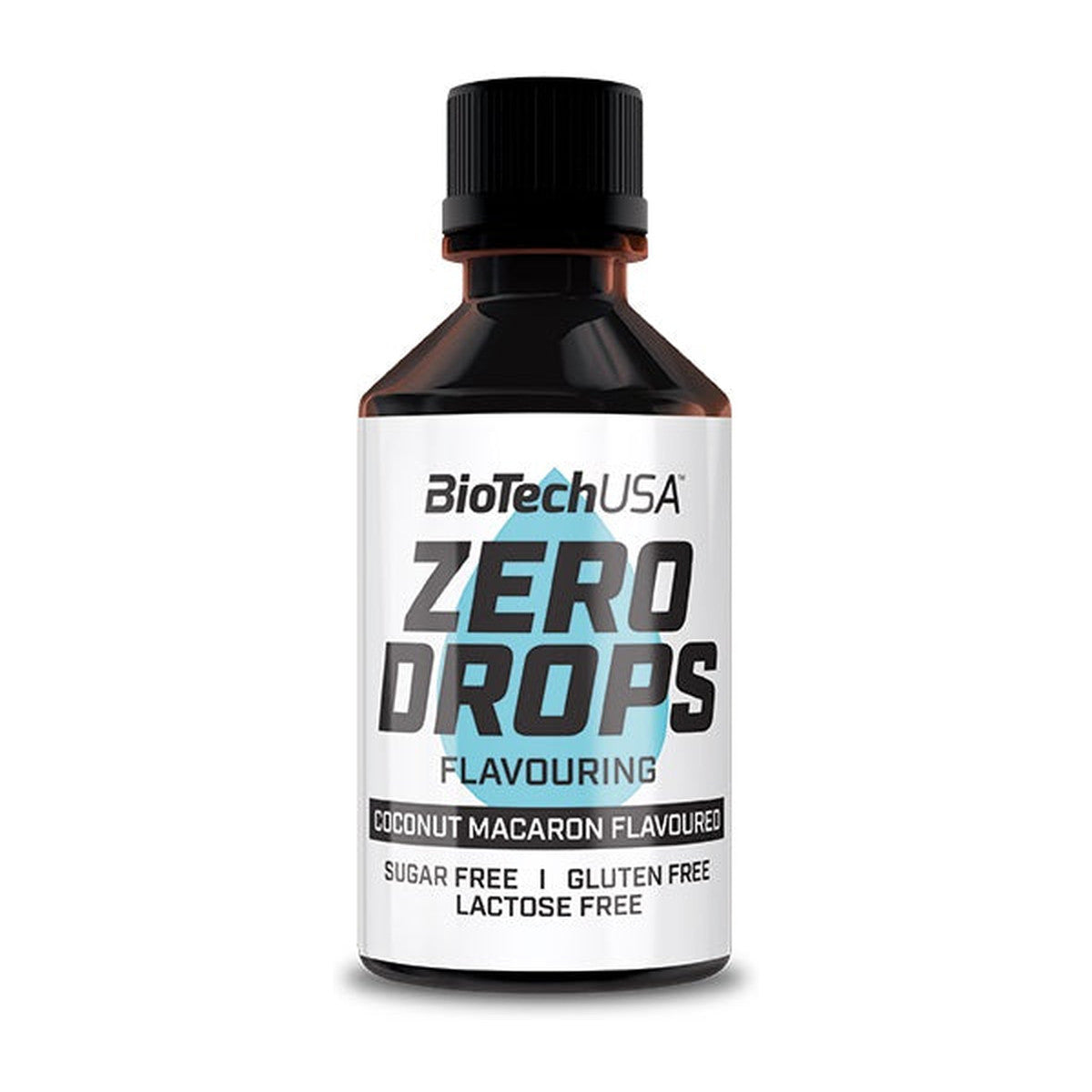 BioTechUSA Zero Drops, Coconut Macaron - 50 ml.