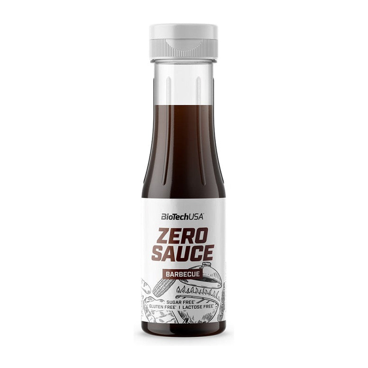 BioTechUSA Zero Sauce, Barbecue - 350 ml.