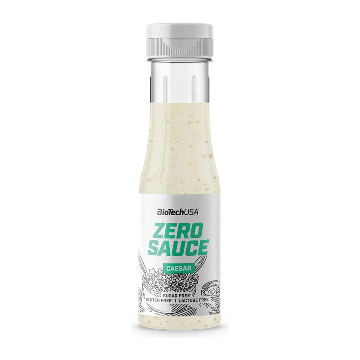 BioTechUSA Zero Sauce, Caesar - 350 ml.