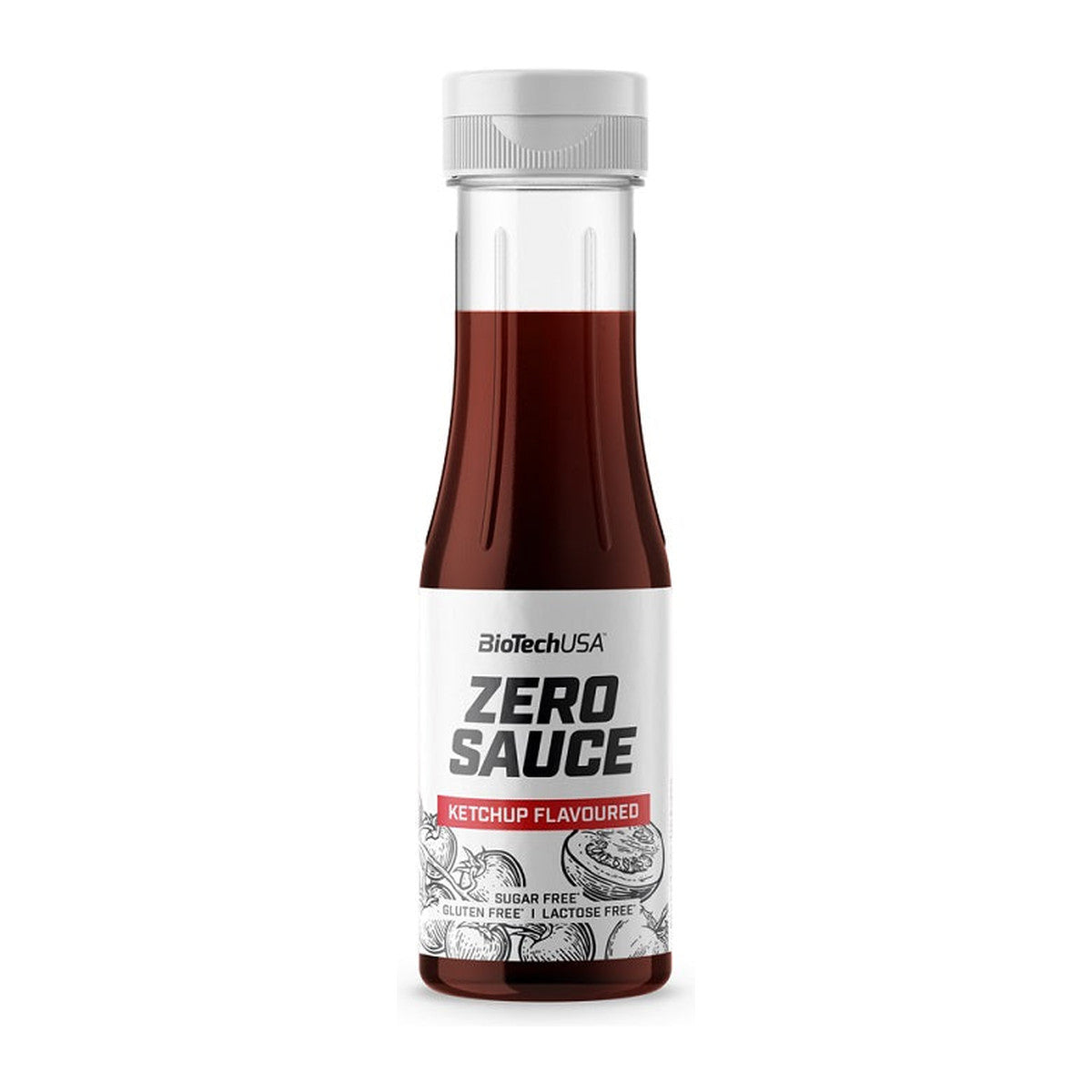 BioTechUSA Zero Sauce, Ketchup - 350 ml.