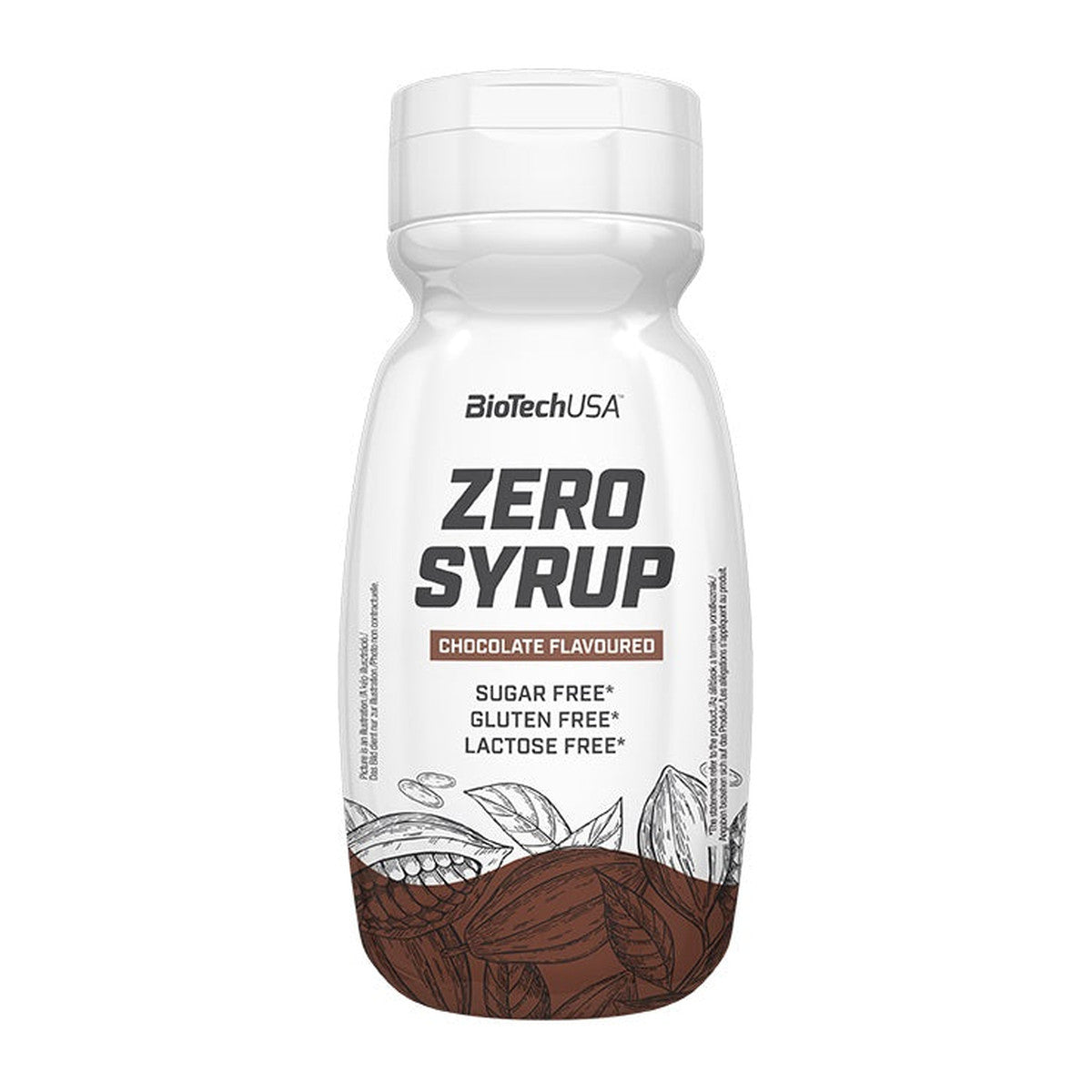 BioTechUSA Zero Syrup, Chocolate - 320 ml.