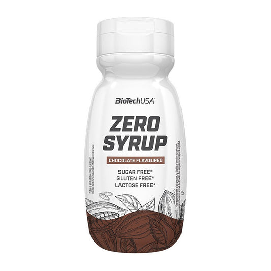 BioTechUSA Zero Syrup, Chocolate - 320 ml.