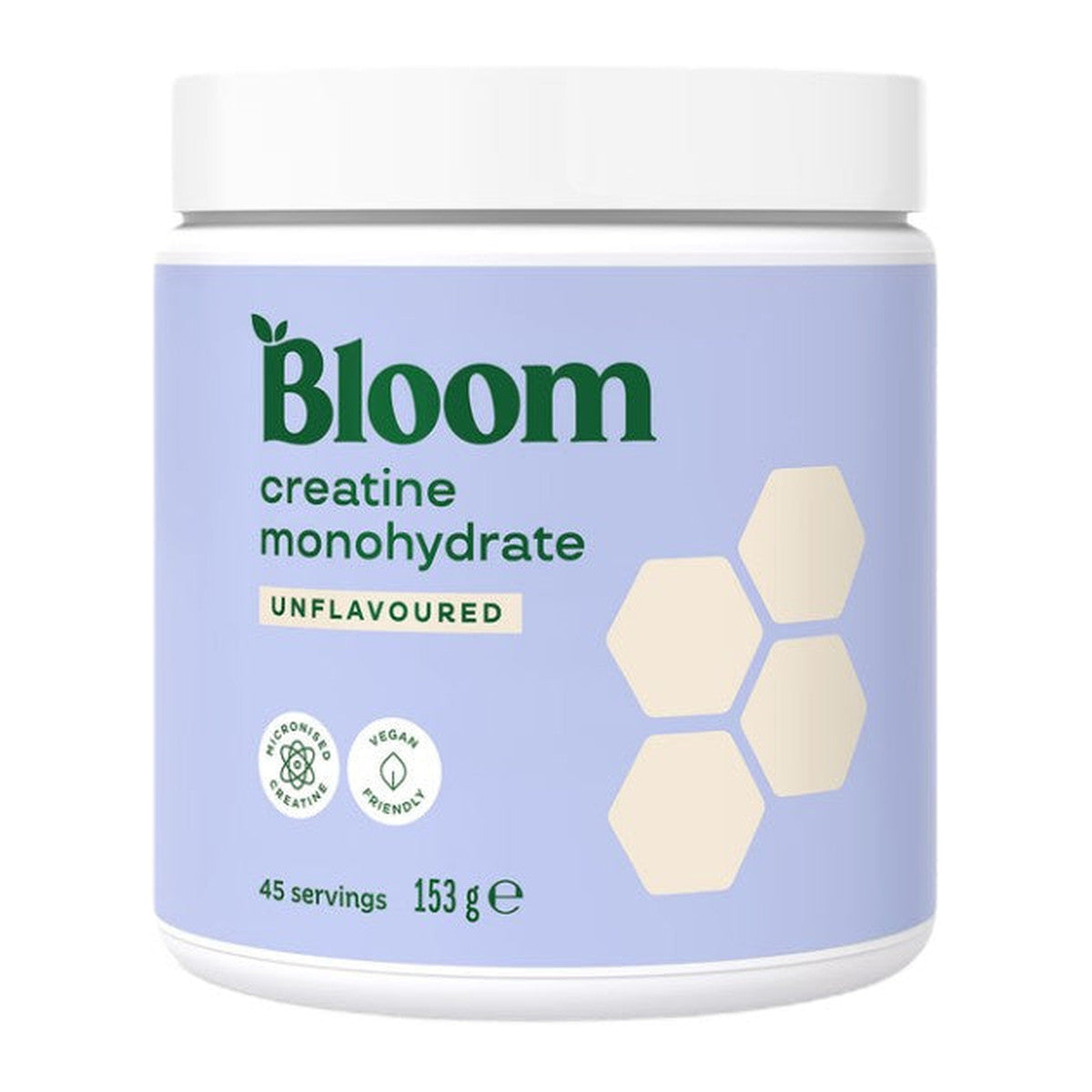 Bloom Creatine Monohydrate, Unflavored - 153g