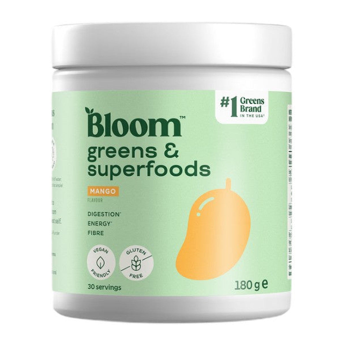 Bloom Greens & Superfoods, Mango - 180g