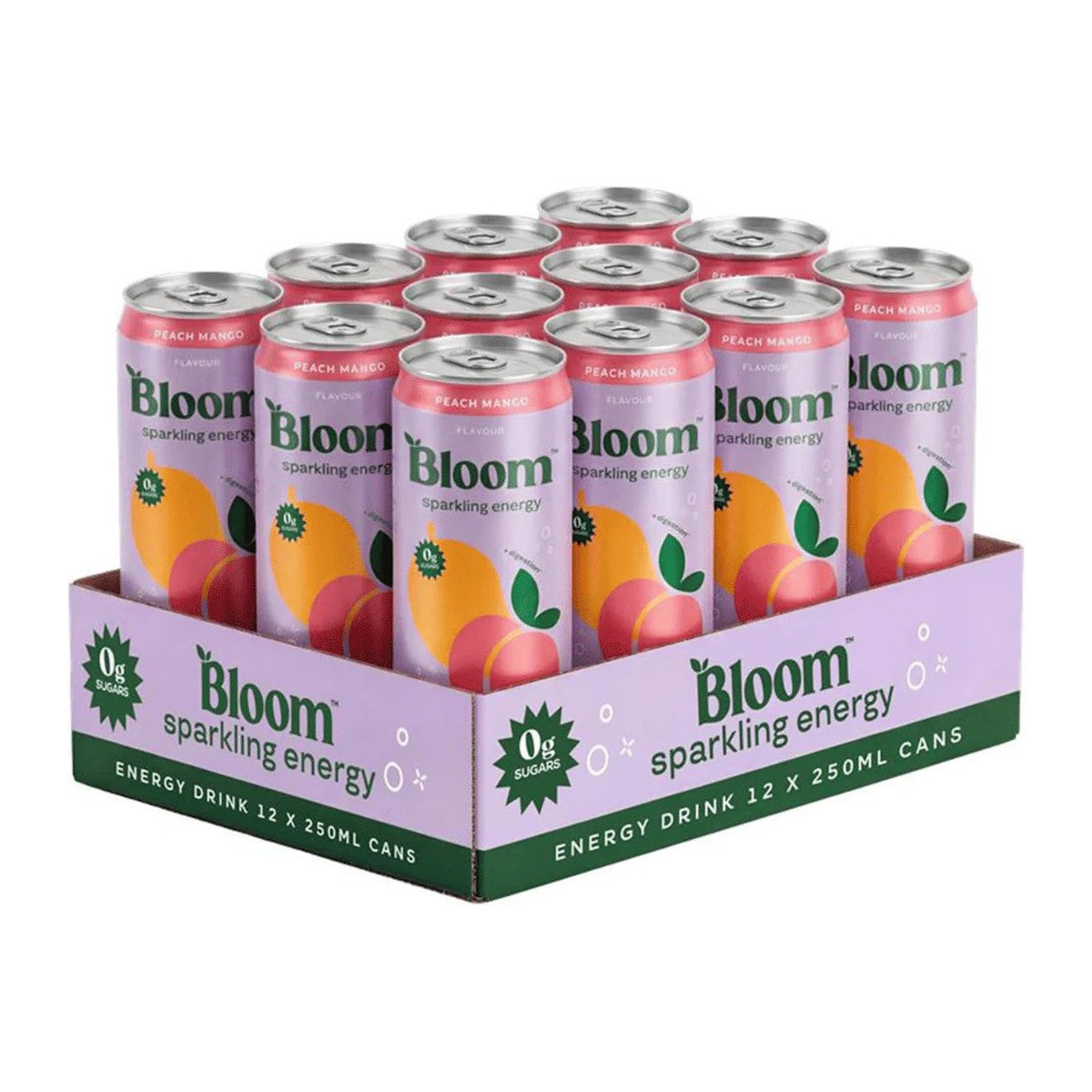 Bloom Sparkling Energy 12x250ml