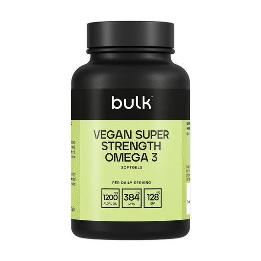 Bulk Vegan Super Strength Omega 3 - 60 softgels