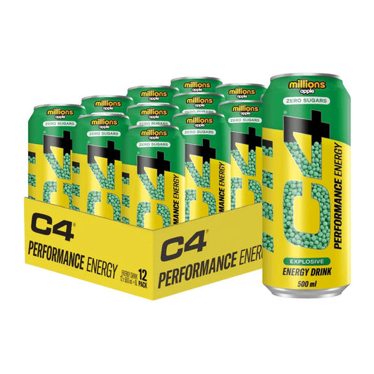 Cellucor C4 Performance Energy, Millions Apple - 12 x 500 ml.