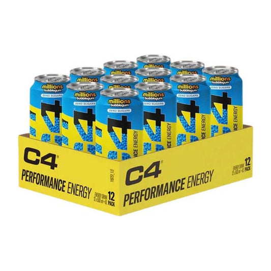 Cellucor C4 Performance Energy, Millions Bubblegum - 12 x 500 ml.