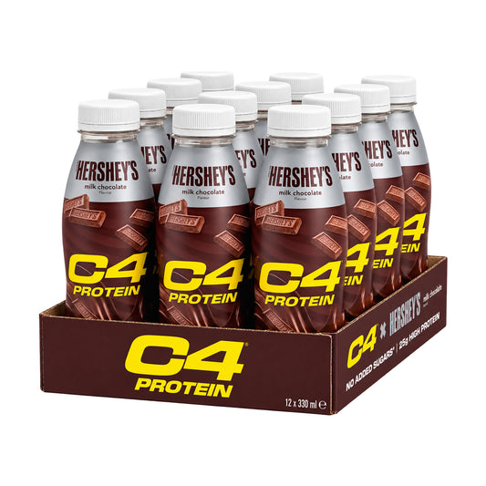 Cellucor C4 Protein RTD, Hershey's Chocolate - 12x330ml