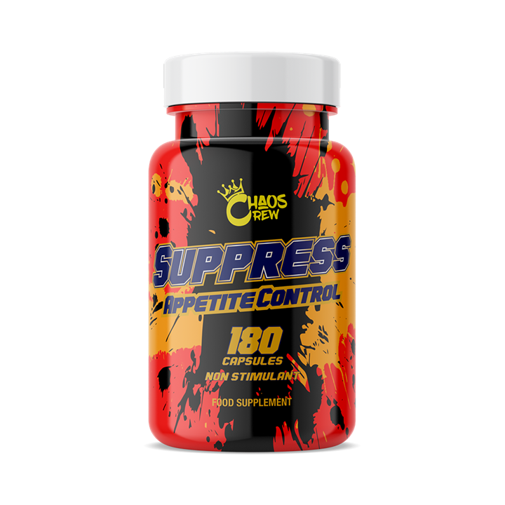 Chaos Crew Suppress Appetite Control - 180 caps