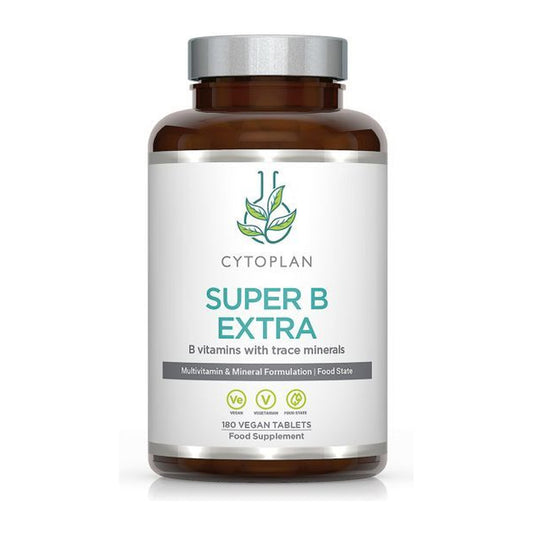 Cytoplan Super B Extra - 180 vegan tabs