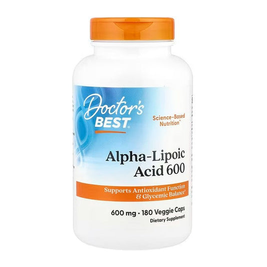 Doctor's Best Alpha-Lipoic Acid, 600mg - 180 vcaps