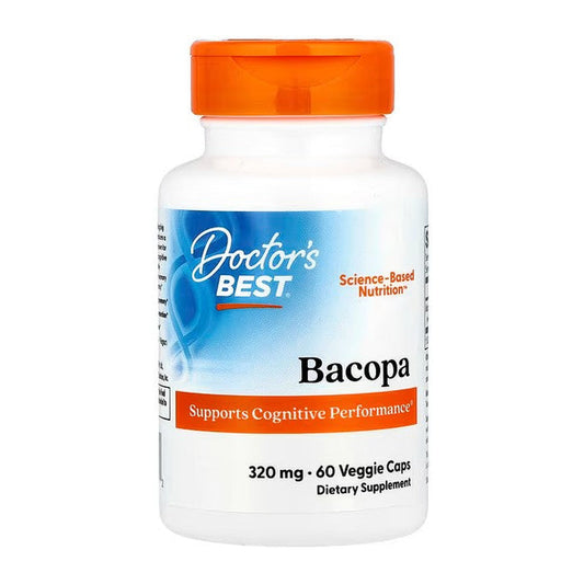 Doctor's Best Bacopa, 320mg - 60 vcaps