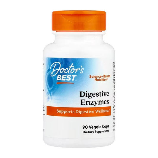 Doctor's Best Digestive Enzymes - 90 vcaps