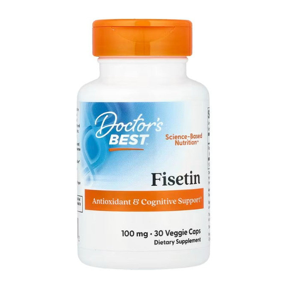 Doctor's Best Fisetin, 100mg - 30 vcaps