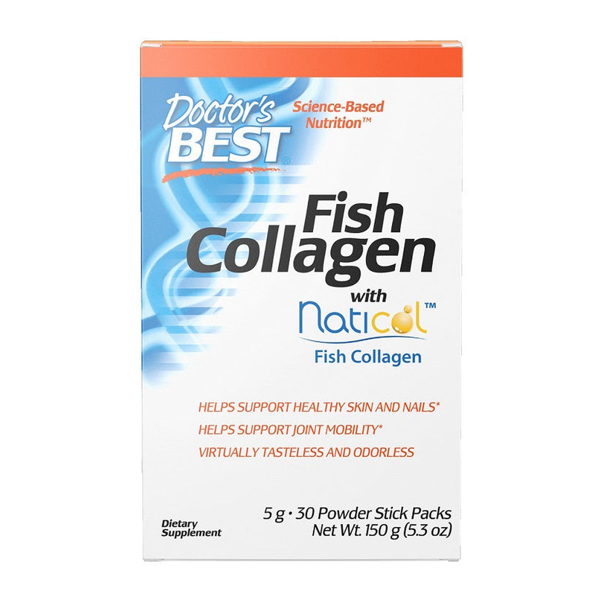 Doctor's Best Fish Collagen with Naticol Fish Collagen - 30 stick