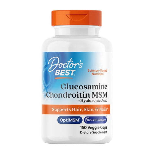 Doctor's Best Glucosamine Chondroitin MSM + Hyaluronic Acid - 150