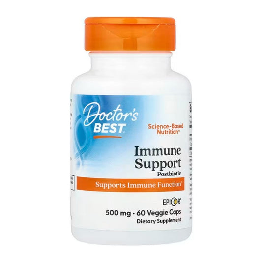 Doctor's Best Immune Support Postbiotic, 500mg - 60 vcaps