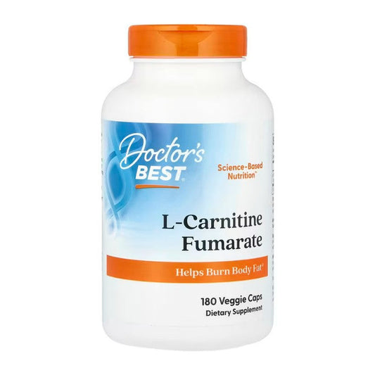 Doctor's Best L-Carnitine Fumarate - 180 vcaps