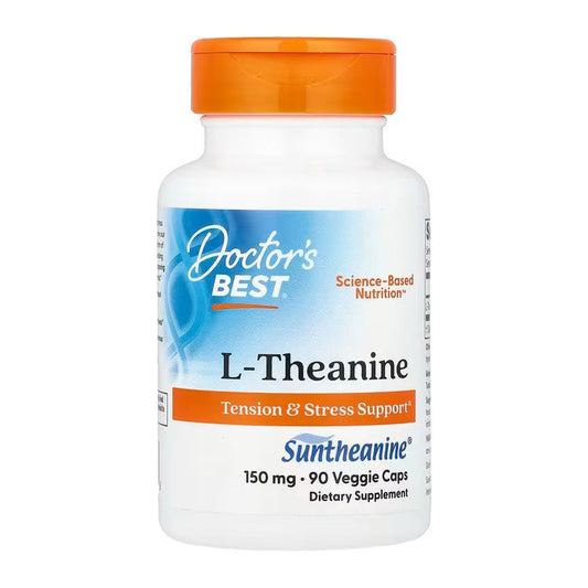 Doctor's Best L-Theanine with Suntheanine, 150mg - 90 vcaps