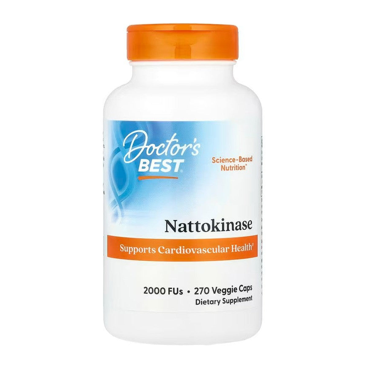Doctor's Best Nattokinase, 2000 FUs - 270 vcaps