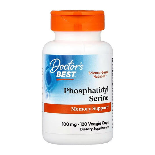 Doctor's Best Phosphatidyl Serine, 100mg - 120 vcaps