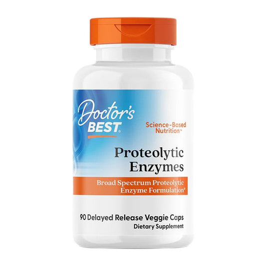 Doctor's Best Proteolytic Enzymes - 90 vcaps