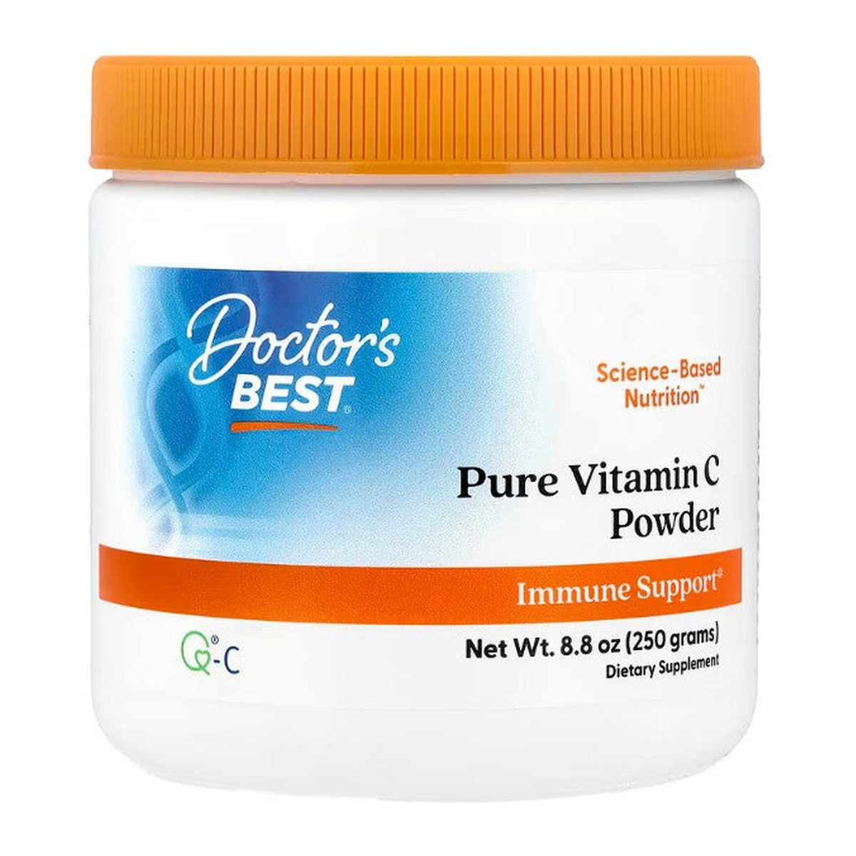 Doctor's Best Pure Vitamin C Powder with Quali-C - 250g