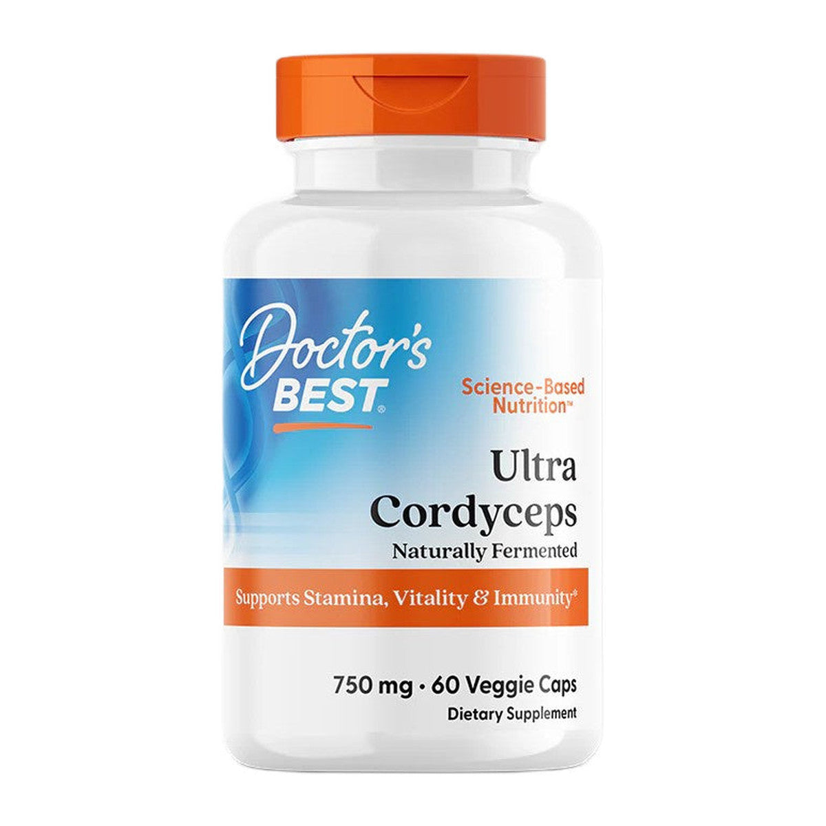 Doctor's Best Ultra Cordyceps, 750mg - 60 vcaps
