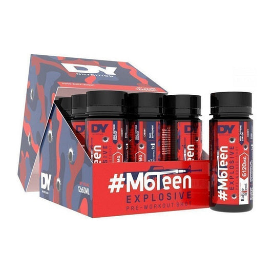 Dorian Yates #M6Teen Explosive Pre-Workout Shot, Cherry - 12 x 60m