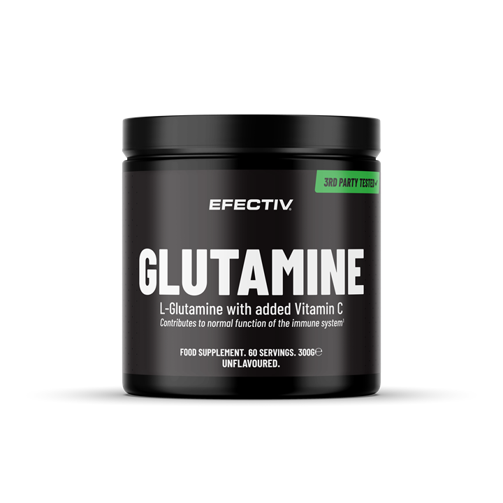 Efectiv Nutrition Glutamine + Vitamin C 300g Unflavoured