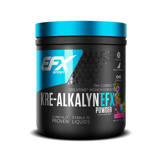 EFX Sports Kre-Alkalyn Powder, Rainbow Blast - 220g