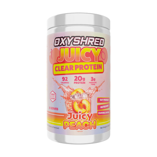 EHP Labs OxyShred Juicy Clear Protein, Juicy Peach - 280g