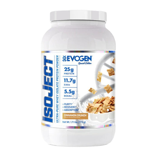 Evogen IsoJect, Cinnamon Crunch - 775g