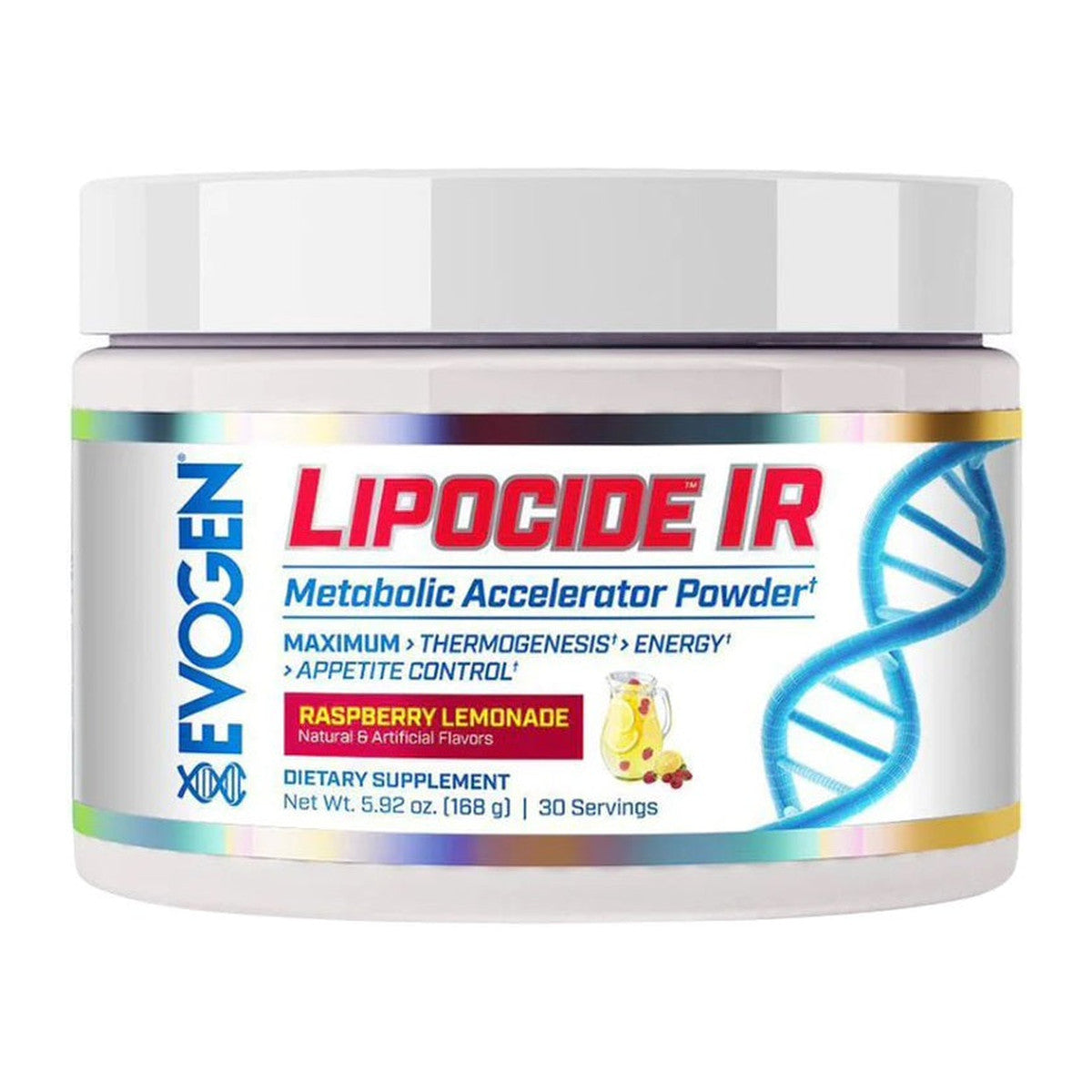 Evogen Lipocide IR, Raspberry Lemonade - 168g