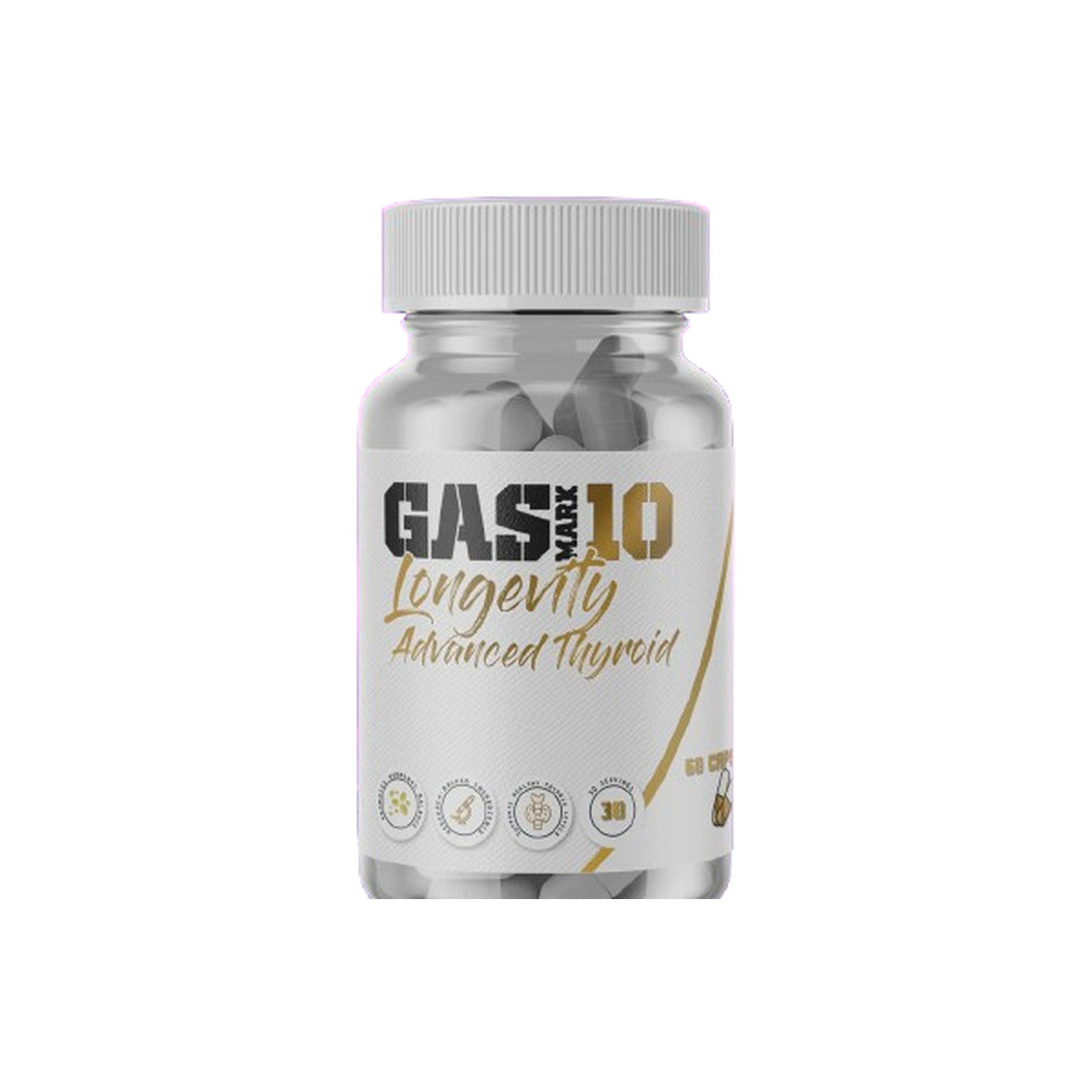 Gas Mark 10 Thyroid 60 Caps