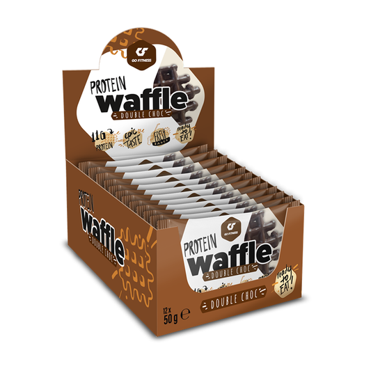 Go Fitness Protein Waffle 12x50g Raspberry