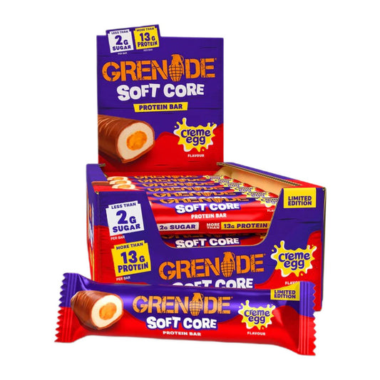 Grenade Protein Bar (Soft Core) 18x45g Creme Egg (Limited Edition)