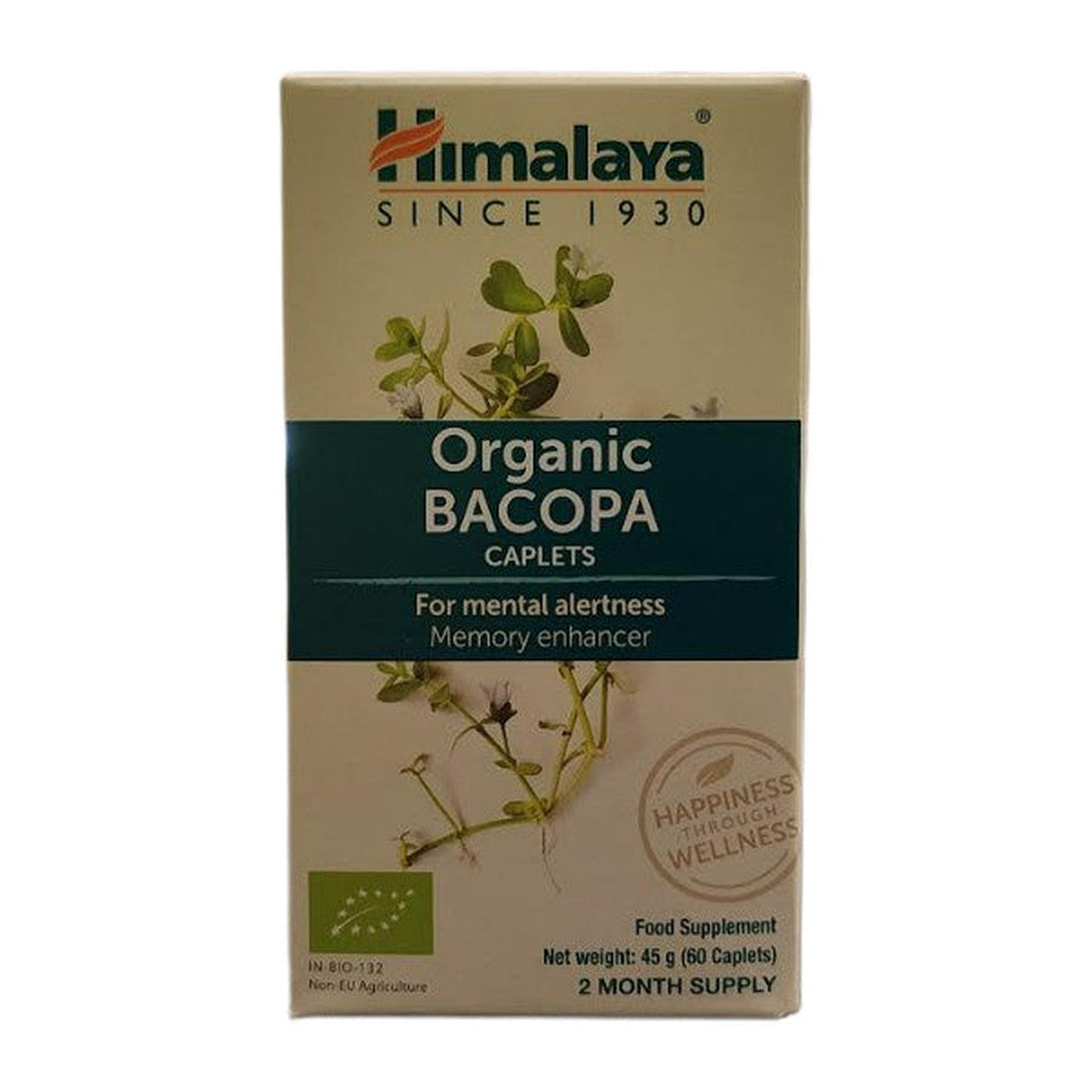 Himalaya Bacopa - 60 caplets (EAN 8901138008017)