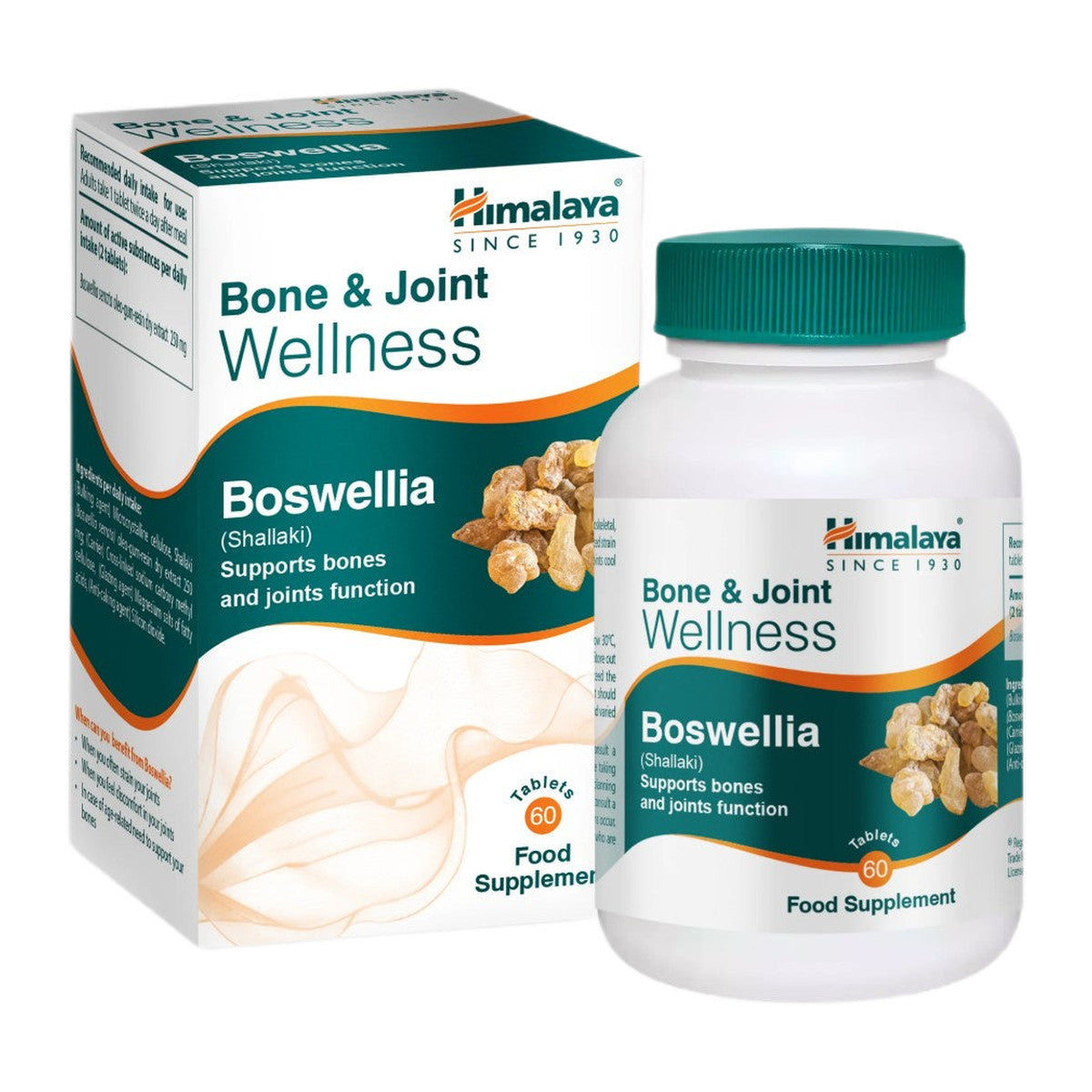 Himalaya Bone & Joint Wellness Boswellia (Shallaki) - 60 tablets