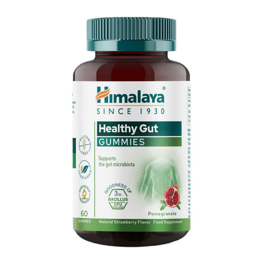 Himalaya Healthy Gut Gummies, Natural Strawberry - 60 gummies