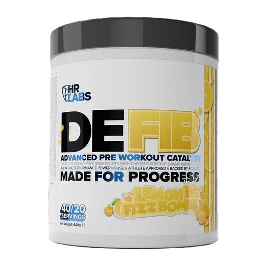 HR Labs Defib Advanced Pre Workout Catalyst, Lemon Fizz Bombs - 44