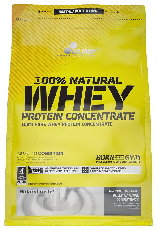 Olimp Nutrition 100% Natural Whey Protein Concentrate - 700g