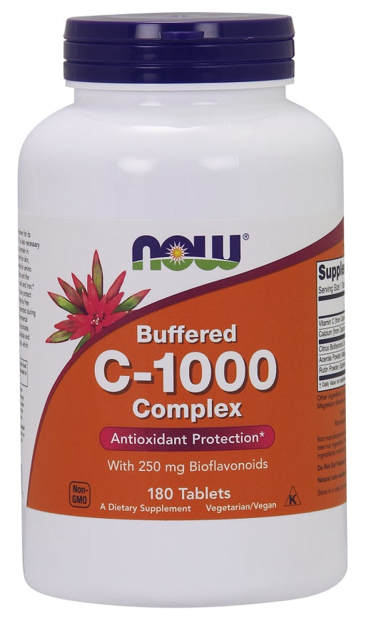 NOW Foods Vitamin C-1000 Complex - Buffered with 250mg Bioflavonoi